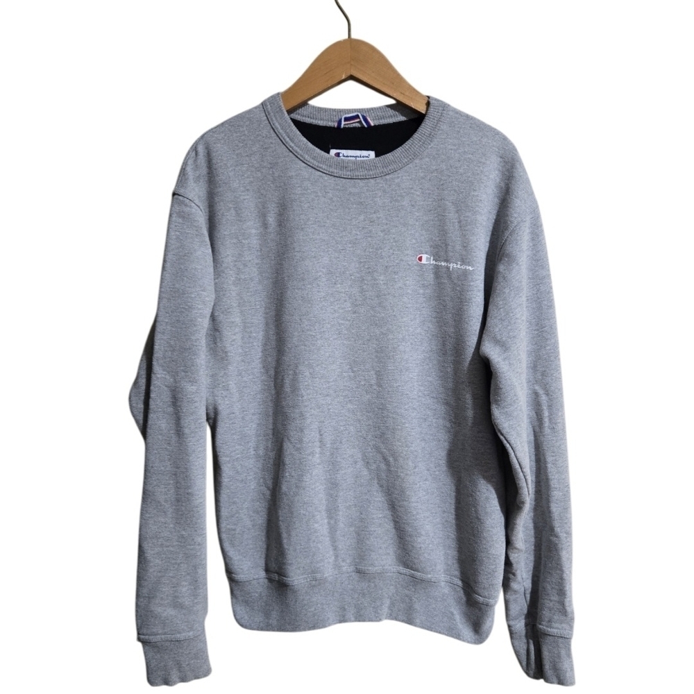 Champion Men's Size Small Gray Sweater